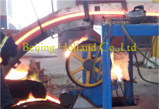 wheel casting machine
